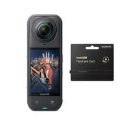 Insta360 X5 FlexiCare Bundle - Waterproof 8K 360° Action Camera, Leading Low Light, Invisible Selfie Stick Effect, Rugged and Replaceable Lens, 3-Hour Battery, Built-in Wind Guard, Stabilization