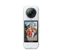 Insta360 X5 Satin White - 8K 360 Camera with Dual 1/1.28" Sensors | Waterproof Action Camera, Replaceable Lenses, Leading Low-Light, 3-Hour Battery, Triple AI Chip, Motorcycling, Skiing