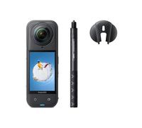 Insta360 X5 Snowboard Bundle - 8K 360 Camera with Dual 1/1.28" Sensors | Waterproof Action Camera, Replaceable Lenses, Leading Low-Light, 3-Hour Battery, Triple AI Chip, Motorcycling, Skiing