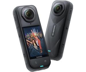 Insta360 X5 Waterproof 8K 360° Action Camera - Low Light, Invisible Selfie Stick, Stabilization, 3-Hour Battery, New