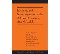 Instability and Non-uniqueness for the 2D Euler Equations, after M. Vishik: (AMS-219) (Annals of Mathematics Studies, 219)