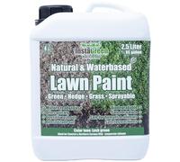 InstaGreen Premium Grass Paint 2.5 liters / 2/3 US gallon - ready-to-use grass paint for lawns and hedges - lawn paint against yellow grass - naturally water-based sprayable biodegradable