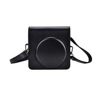Instal Sq6 Case - Elerose Soft Pu Leather Protective Case Bag With Shoulder Strap Replacement For Fujifilm Instax Sq6 Camera(Black)