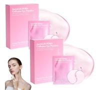 Instalift Pdrn & Collagen Eye Patches, Under Eye Patches for Puffy Eyes and Dark Circles & Fine Lines, with Niacinamide, Hydrolyzed Collagen, Deeply Hydrating Anti-Wrinkle Eye Mask (2box)