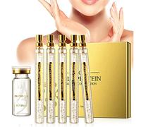 InstaLift Protein Thread Lifting Set,Soluble Protein Thread and Nano Gold Essence Combination,Gold Face Serum Active Collagen Silk Thread,Absorbable Collagen Thread,Reduce Fine (1Set + 1Bottles)
