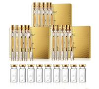 Instalift Protein Thread Lifting Set, Soluble Protein Thread and Nano Gold Essence Combination, Protein Threads Absorbable Collagen Thread for Face Lift, Smoothes Fine Lines (3 sets+9 Protein Thread)