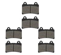 Install Accessories Set Motorcycle Disc Brake Pad Front Pads For XVZ13D XVZ1300A XVZ13A XVZ1300L XV13 T/TC/U/UC For Royal Star Venture Motorbike Brake Disks Pads(3 Pairs Front)