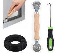 Install Fly Screen Replacement Part, 3-in-1 Fly Screen Repair Kit