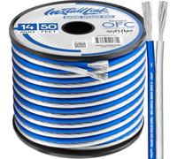 Install Link 14 AWG Gauge (Tinned OFC) Marine Speaker Wire (50 Feet)