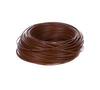 Single Core Brown Helukabel H05V-K 1x0.75mm² 100m Ring Stranded Wire