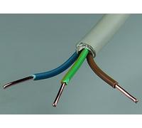 Installation Cable NYM-J x 1.5 mm² 50 m Coil Rigid Protective Earth 0,80eur/M