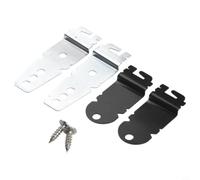 Installation Kit Dishwasher Front Mounting Kit 4 Screws Silver Black