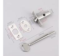 Installation of The Stainless Steel Manager Tubewell Key Lock with Complete Accessories (C40)