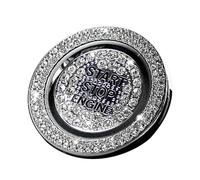 Installation rapide et facile : ce cache de bouton de démarrage de voiture est conçu avec un adhésif fiable qui permet un processus d'installation en trois étapes, offrant une application rapide et fa