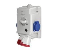 INSTALLATION SET 0-I 32A W01 3P+N+E 2X 230V