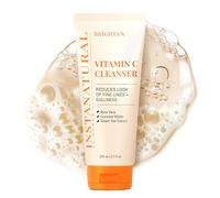 InstaNatural Vitamin C Facial Cleanser - Anti Aging, Breakout & Wrinkle Reducing Face Wash for Clear & Reduced Pores - With Organic & Natural Ingredients - For Oily, Dry & Sensitive Skin - 200 ml