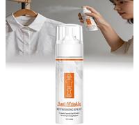 Instant Anti-Wrinkle Fabric Spray,Wrinkle Release Spray For Clothes,Anti Static Spray and Instant Wrinkle Release for Clothes,All in One Formula,Fabric Refresher Spray for Home or Travel (White, 1pcs)