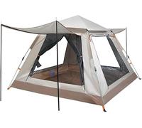 Instant Automatic Pop Up Tent, 3-4 Person Portable Camping Tent with Storage Bag & Support Rod, Outdoor Shelter, 2 Mesh Windows & 2 Doors, For Camping, Hiking, Fishing Learned extensively