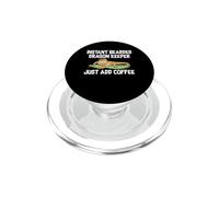 Instant Bearded Dragon Keeper Just Add Coffee Reptile PopSockets PopGrip for MagSafe