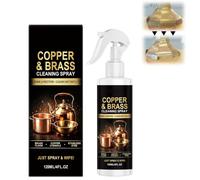 Instant Brass and Copper Tarnish Remover, BrassCopper Cleaner and Polish, Instant Brass Tarnish Remover for Copper andAluminum Surfaces, Helps Remove Rust andRestore a Polished Appearance