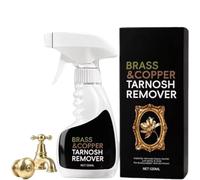 Instant Brass Tarnish Remover Spray,Metal Polish Cleaner,For Door Handles and Copper Pots and Copper Products,Multi-surface Metal Cleaner Spray,Rust-Removing Cleaner That Protects the Material，1