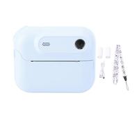 Instant Camera, 1080P 48MP Cute Instant Print Digital Camera with 6X Zoom, Instant Print with 3 Rolls Print Paper, Ideal Kids Gifts for Boys & Girls, Birthday Xmas (Blue)