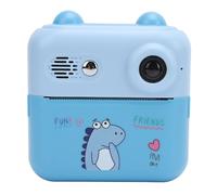 Instant Camera, 50MP 1080P 16x Digital Zoom Digital Video Cameras, 2.4 Inch HD IPS Eye Caring Screen 1000mAh Instant Print Camera for Travel, Christmas Birthday Gifts (Blue)