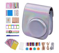 instant camera accessories kit HUIOP 12-in-1 Instant Camera Accessories Bundle Kit Compatible with film Mini 11 Including Camera Bag/Camera Strap/Photo Album/Photo Clips/Photo Frame/ing String/Sticker