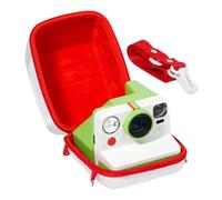 Instant Camera Case, Small Camera Bag - Digital Camera Case EVA Hard Shell Carrying Bag | Shoulder Straps, Instant Print Camera Stand, white, Se référer au descriptif, Refer to description