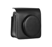 Instant Camera Storage Case Camera Bag PU Leather Magnetic Buckle with Shoulder Strap Compatible with Fujifilm Instax Square SQ40/ SQ1