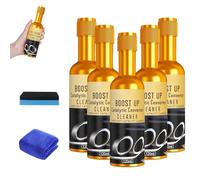 Instant Car Exhaust Handy Cleaner, Catalytic Converter & Fuel System Cleaner, Exhaust Pipe Carbon Removal Cleaner, Engine Carbon Cleaner for Performance Optimization (5pcs)