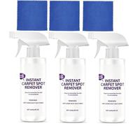 Instant Carpet Spot Remover, Powerful Carpet Stain Remover Spray, Eliminates Pet Stains, Grease, Red Wine, Food, Makeup & More, Fast-drying, Restores Carpets Like New (3Pcs)