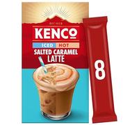 Instant Coffee 8 Sachets Pack Range - Just Add Hot Water | Café Style Coffee at Home (ced Or Hot Salted Caramel Latte 8 X 20.3G)