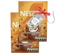 Instant Coffee Mix Bundle With Golden Honeycomb Mocha Flavoured Instant Coffee Mix x7 (2 Pack) - By Oerich Gift