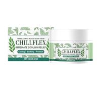 Instant Cooling Relief Cream Fast Absorbing Soothing Herbal Menthol Gel Natural Cooling Soothing Ointment for Muscles Head Lumbar Vertebra Neck Hand for Joint Activities