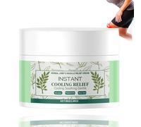Instant Cooling Relief Cream,Herbal Joint Relief Cream for Athlete,Knee & Shoulder&Arm&Back,Effectively Relieve Muscle Soreness& Lightweight Texture,Extra-Strength Cooling Gel