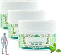 Instant Cooling Relief Cream Soothing Joint Muscle Cooling Gel Joint Flex Pain Relief Cream Menthol Gel for Muscle Lumbar Neck Hands and Feet