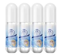 Instant Cooling Spray, Cooling Face And Body Mist, Natural Plant Coolings Agent, 100ml(pack of 4)