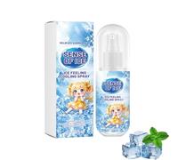Instant Cooling Spray, Instant Cooling Mist Spray, Long Lasting Cool Mist, Body Cool Down Heatstroke Prevention Spray for Heated Summer, Portable for Outdoor Sport，1