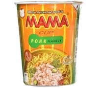 Instant Cup Noodle with Pork Flavor 70 g - Pack of 12 TMAMACUPP