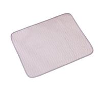 Instant Dog Mat - Ice Silk Self Pad, Machine Washable Pet Bed for Crate/Car/Floor Use, Chill Tech -Slip Pad for Indoor Outdoor Summer (B, XXL)