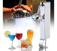 Instant Drink Chiller, CO2 Beer Glass Froster, Upright Drink Cooling Machine, Chills Drinks in 6 Seconds, -45℃ Temperature, Ideal for Mixed Drinks and Champagne
