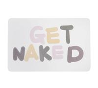 Instant Drying Bathroom Bath Mat Shower Mat, No More Wet Floors For Life, 9 Options, 39 x 60 CM, Non Slip, Warm To Touch Natural Stone With Evapor8 Technology, Anti Mould (Get Naked)