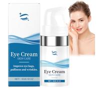 Instant Eye Serum & Cream for Dark Circles,Puffy Eyes & Bags Removal - Anti-Aging Treatment to Smooth Wrinkles,Fine Lines & Crow's Feet - Firming,Hydrating with Peptide for Men & Women,5g