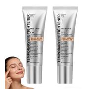 Instant Eye Tightener & Firming Cream, Anti Aging Eye Cream for Dark Circles and Puffy Eyes, Wrinkle Smoothing Under Eyes Creams, Fast-Acting Eyed Bag Creams, Gentle Eyed Tightening Balm. (2PCS)