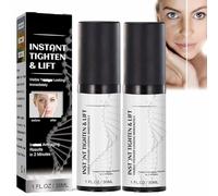 Instant Face Lift Cream,Face Tightener,Neck Eye Tightening Lifting Serum,Anti-aging Face Cream For Tightener Skin,Fine Lines & Wrinkles Within 2 Minutes,Lifting Loose Sagging Skin,for All Skin (2Pcs)