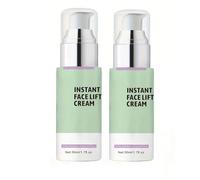 Instant Face Lift Cream, Face Tightener Skin Tighten and Lift Neck Cream for Women, Eye Anti-aging Serum for Smoothing Fine Lines & Wrinkles (2pcs)