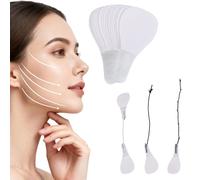 Instant Face Lift Tape - Invisible Adhesive Strips for Firming & Tightening Skin (White)