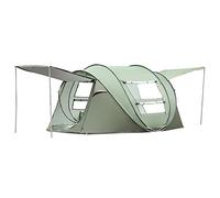 Instant Family Tent for Camping,Hiking & Traveling Automatic Camping Tent 2 Second Setup Pop Up Tent - 2 Big Doors and 2 Mesh Windows