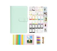 Instant Film Accessories Kit for Instax Mini LiPlay 12 11 9 8+ 8 evo 99 SE 40 90 70 50S 26 25 7S Camera,Include Album/Film Stickers/Magnetic Photo Frames/Hanging Frame (Mint Green)